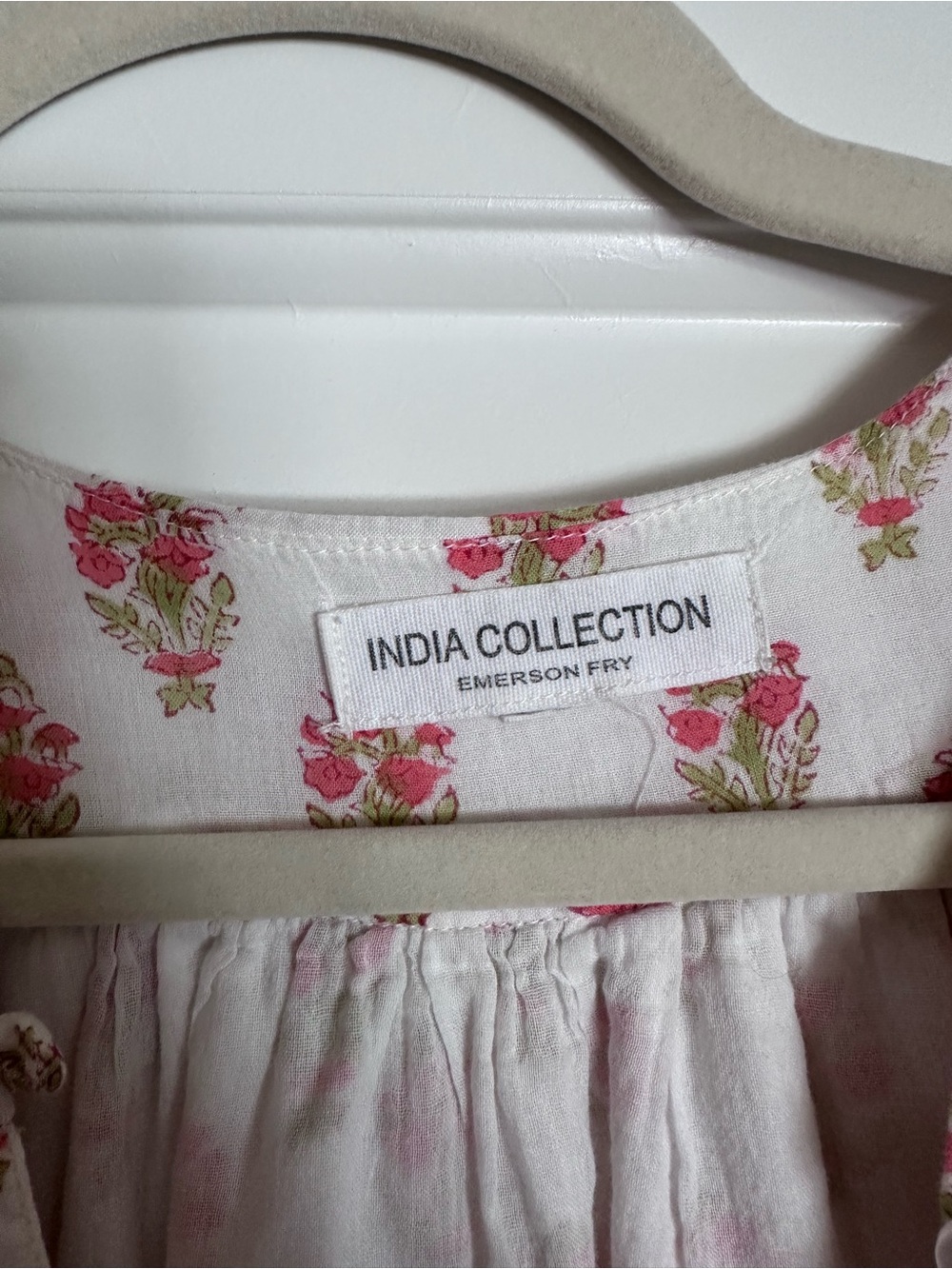 Emerson Fry India Collection blouse, XS - Picture 2 of 3